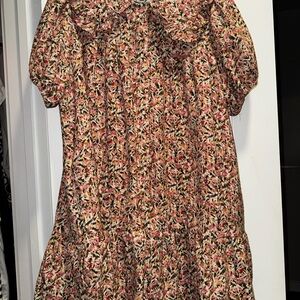 Floral Puff Sleeve Dress